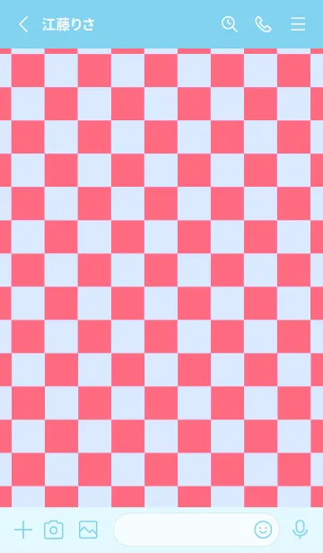 [LINE着せ替え] カラー チェック 42の画像2