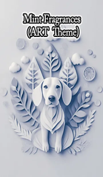 [LINE着せ替え] Mint Fragrance ART Theme214の画像1