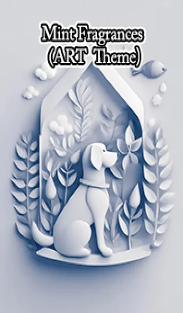 [LINE着せ替え] Mint Fragrance ART Theme216の画像1