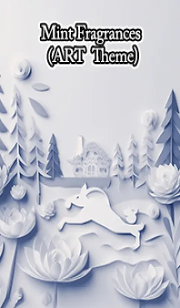 [LINE着せ替え] Mint Fragrance ART Theme217の画像1