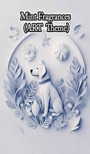 [LINE着せ替え] Mint Fragrance ART Theme220の画像1