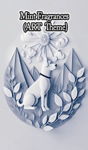 [LINE着せ替え] Mint Fragrance ART Theme219の画像1