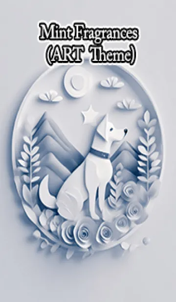 [LINE着せ替え] Mint Fragrance ART Theme221の画像1