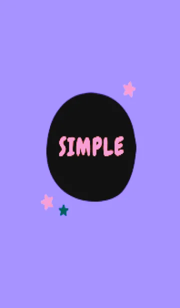 [LINE着せ替え] シンプル カラー スター 153の画像1