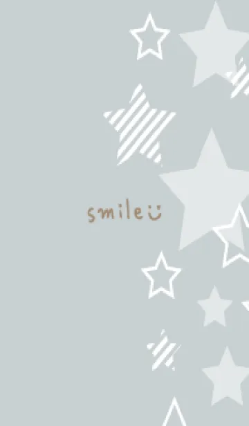 [LINE着せ替え] おしゃれ 星 白3の画像1