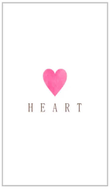 [LINE着せ替え] watercolor pink-HEART 83の画像1