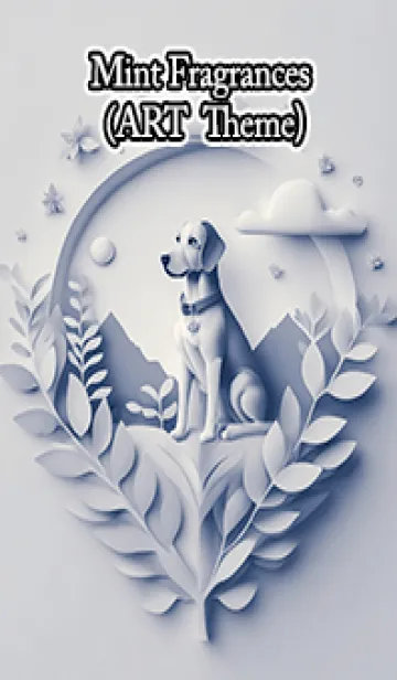 [LINE着せ替え] Mint Fragrance ART Theme224の画像1