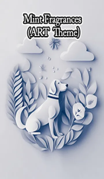 [LINE着せ替え] Mint Fragrance ART Theme225の画像1