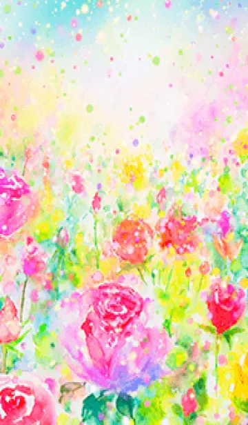 [LINE着せ替え] 薔薇(バラ)の花の着せかえ(R226)の画像1