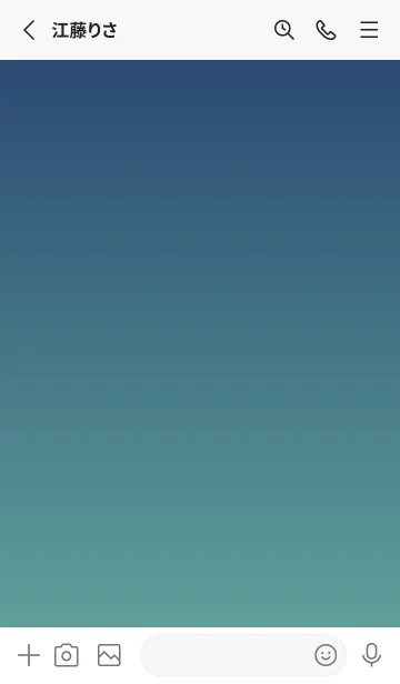 [LINE着せ替え] 紺色★くすみグリーン.TKCの画像2