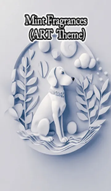 [LINE着せ替え] Mint Fragrance ART Theme227の画像1