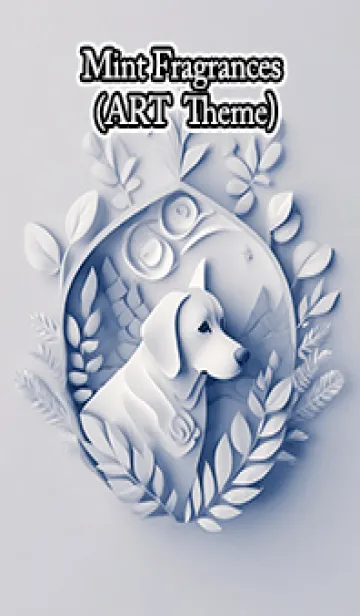 [LINE着せ替え] Mint Fragrance ART Theme228の画像1