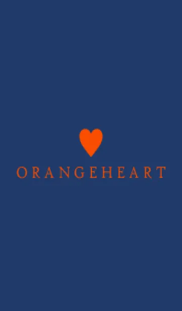 [LINE着せ替え] ORANGE HEART - 19 -の画像1