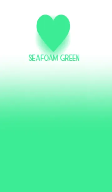 [LINE着せ替え] Seafoam Green & White Theme V.5 (JP)の画像1