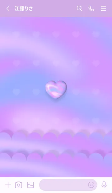 [LINE着せ替え] Heart New Theme 4の画像2