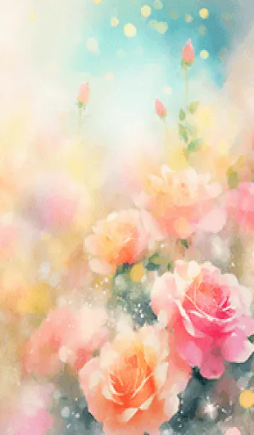 [LINE着せ替え] 薔薇(バラ)の花の着せかえ(R232)の画像1