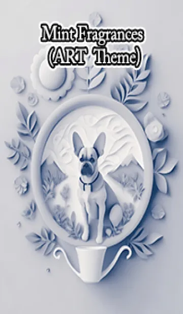 [LINE着せ替え] Mint Fragrance ART Theme233の画像1