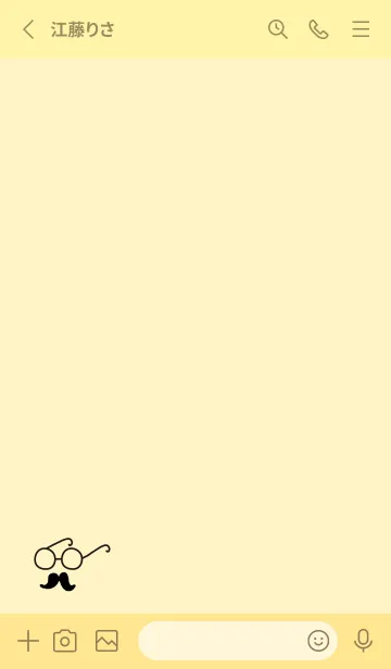 [LINE着せ替え] メガネと髭9の画像2