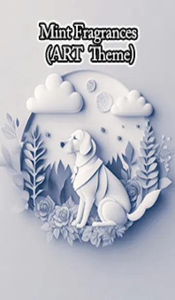 [LINE着せ替え] Mint Fragrance ART Theme234の画像1