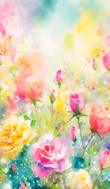 [LINE着せ替え] 薔薇(バラ)の花の着せかえ(R235)の画像1