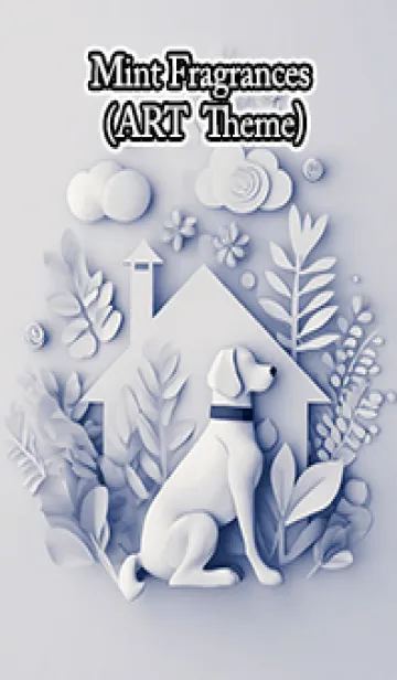 [LINE着せ替え] Mint Fragrance ART Theme235の画像1
