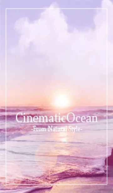 [LINE着せ替え] Cinematic Ocean 3 /NaturalStyleの画像1