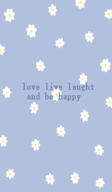 [LINE着せ替え] 小花柄 / bluebeigeの画像1