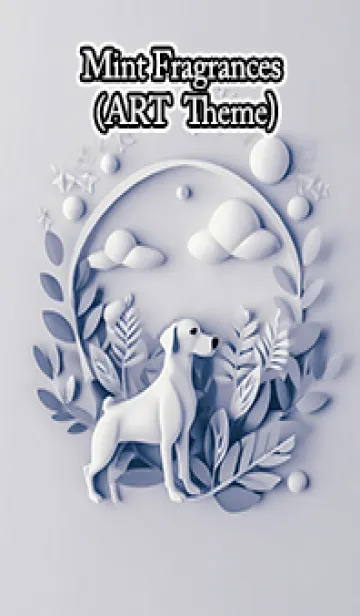 [LINE着せ替え] Mint Fragrance ART Theme248の画像1