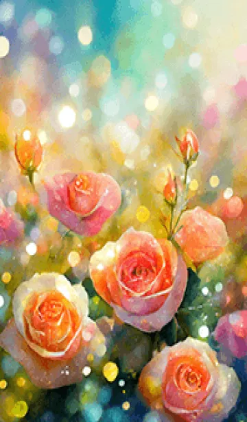 [LINE着せ替え] 薔薇(バラ)の花の着せかえ(R249)の画像1