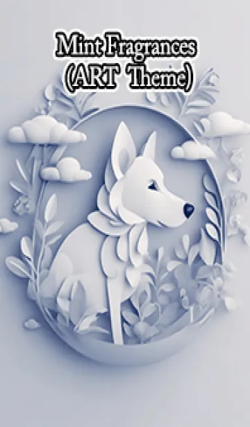 [LINE着せ替え] Mint Fragrance ART Theme246の画像1