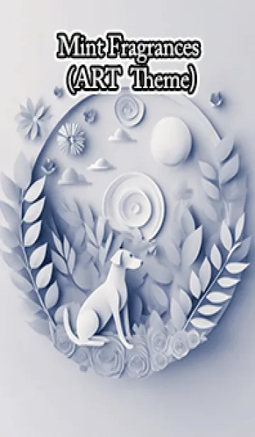 [LINE着せ替え] Mint Fragrance ART Theme245の画像1