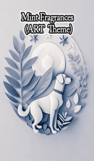 [LINE着せ替え] Mint Fragrance ART Theme243の画像1