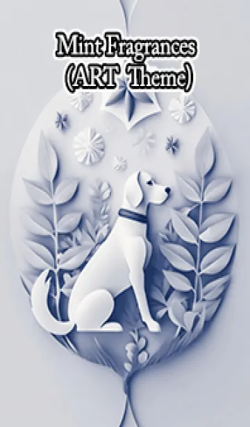 [LINE着せ替え] Mint Fragrance ART Theme242の画像1