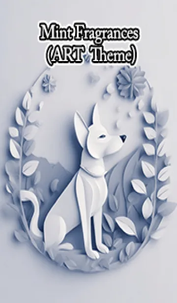 [LINE着せ替え] Mint Fragrance ART Theme240の画像1