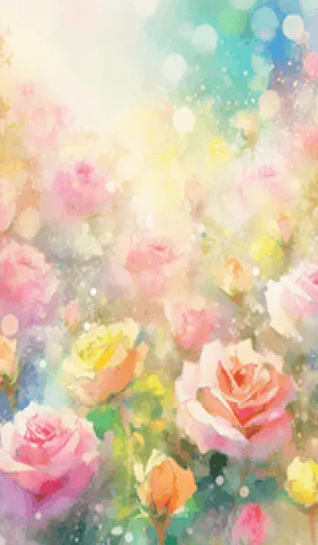 [LINE着せ替え] 薔薇(バラ)の花の着せかえ(R241)の画像1