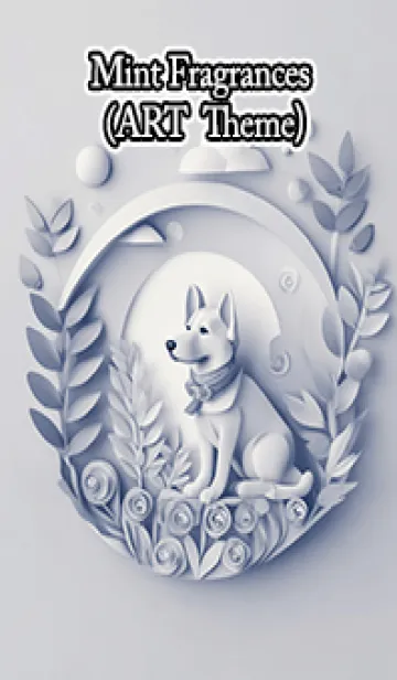 [LINE着せ替え] Mint Fragrance ART Theme251の画像1