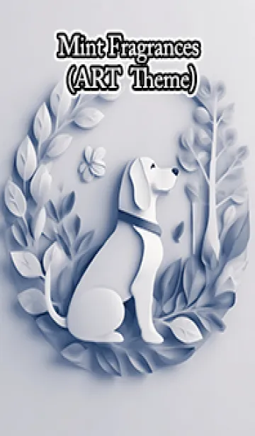[LINE着せ替え] Mint Fragrance ART Theme255の画像1