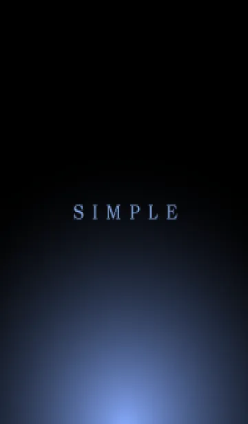 [LINE着せ替え] SIMPLE LIGHT -BLACK- 14の画像1