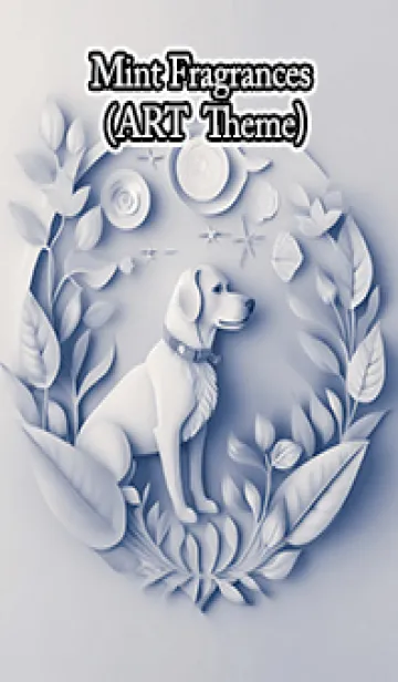 [LINE着せ替え] Mint Fragrance ART Theme256の画像1