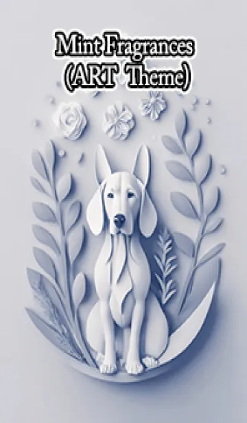 [LINE着せ替え] Mint Fragrance ART Theme258の画像1