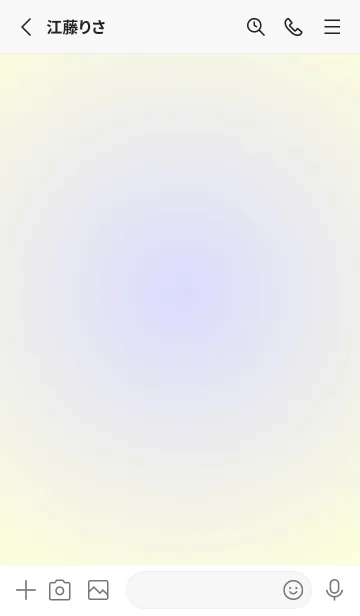 [LINE着せ替え] パステルブルー1●パステルイエロー.TKCの画像2