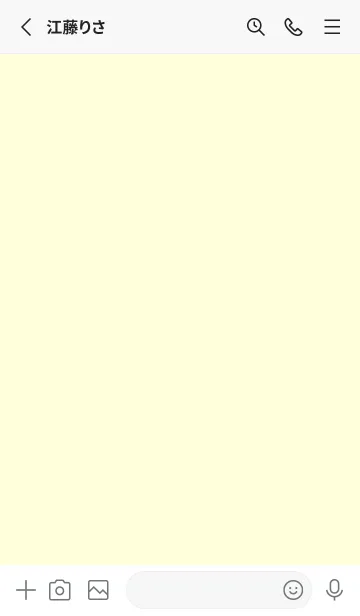[LINE着せ替え] パステルイエロー●パステルイエロー.TKCの画像2