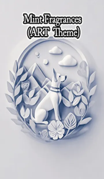 [LINE着せ替え] Mint Fragrance ART Theme259の画像1