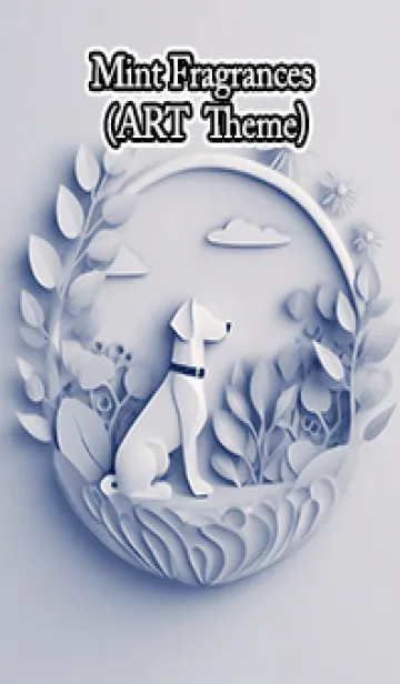 [LINE着せ替え] Mint Fragrance ART Theme261の画像1