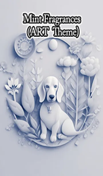 [LINE着せ替え] Mint Fragrance ART Theme262の画像1
