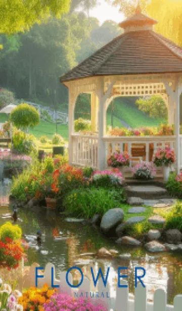 [LINE着せ替え] FLOWER GARDEN -Beautiful-17の画像1