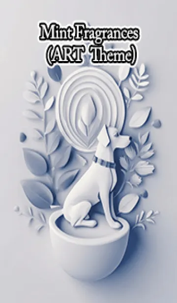 [LINE着せ替え] Mint Fragrance ART Theme265の画像1