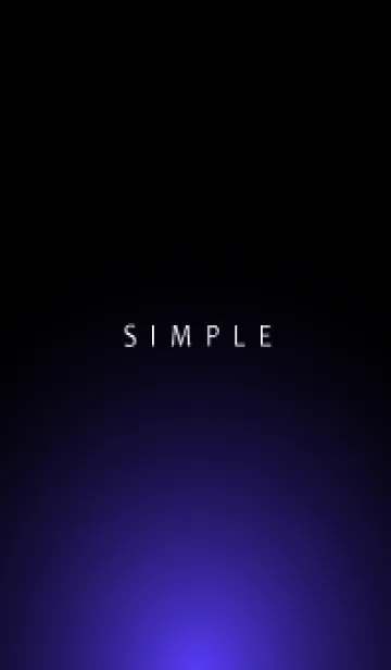 [LINE着せ替え] Simple Light -COOL BLACK- 14の画像1