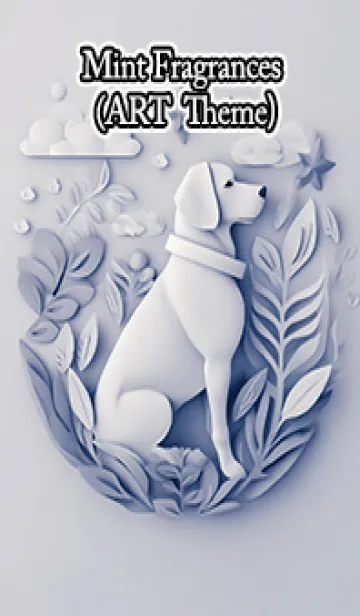 [LINE着せ替え] Mint Fragrance ART Theme267の画像1