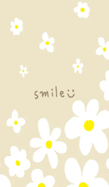 [LINE着せ替え] 白い花 可憐3の画像1